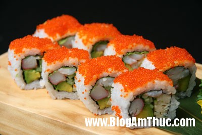 Cach lam sushi ngon du vi 3 Học cách làm sushi ngon đủ vị tại nhà