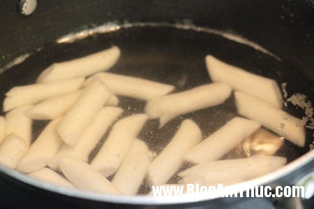Banh gao kieu Han Quoc ngon tuyet 2 Làm bánh gạo kiểu Hàn Quốc cực đơn giản