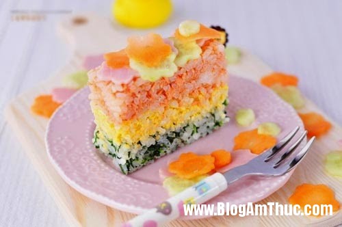 Nhấn vào ảnh để phóng to com ba mau cho be Chinh phục bé bằng cơm 3 màu