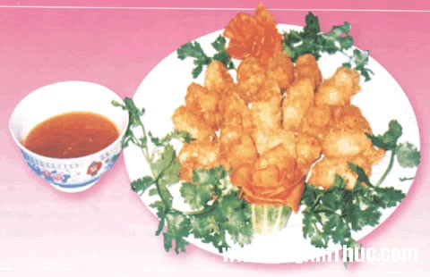 cacuonchienxu Chế biến món cá cuộn chiên xù