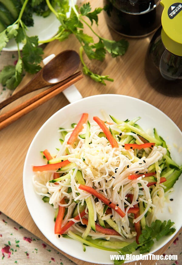 6 15316485227843185468 Cách làm món salad nấm cực nhanh, thơm ngon bổ dưỡng và dễ giảm cân