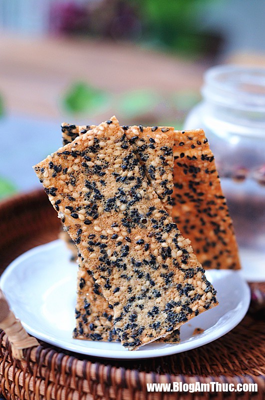 snack vung 6 1554088537113100753399 Cách làm bánh snack vừng đen vừa dễ vừa bổ dưỡng cho cả nhà